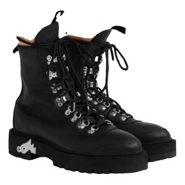 Off-White Leather snow boots