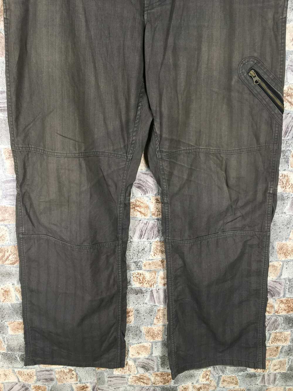 PPFM PPFM Japan Cargo Pants Loose Wide Leg Milita… - image 3