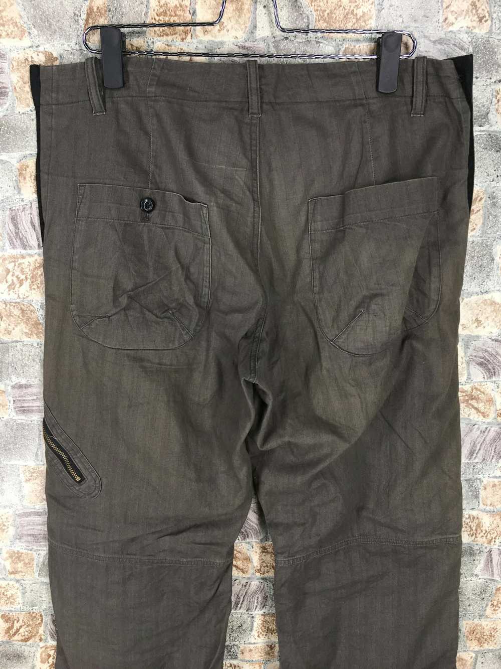 PPFM PPFM Japan Cargo Pants Loose Wide Leg Milita… - image 8