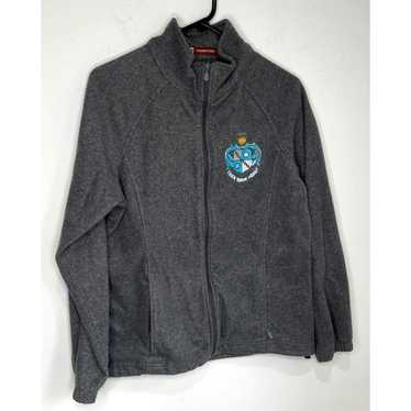 Harriton Zeta Tau Alpha ZTA Zip Up Fleece Jacket … - image 1
