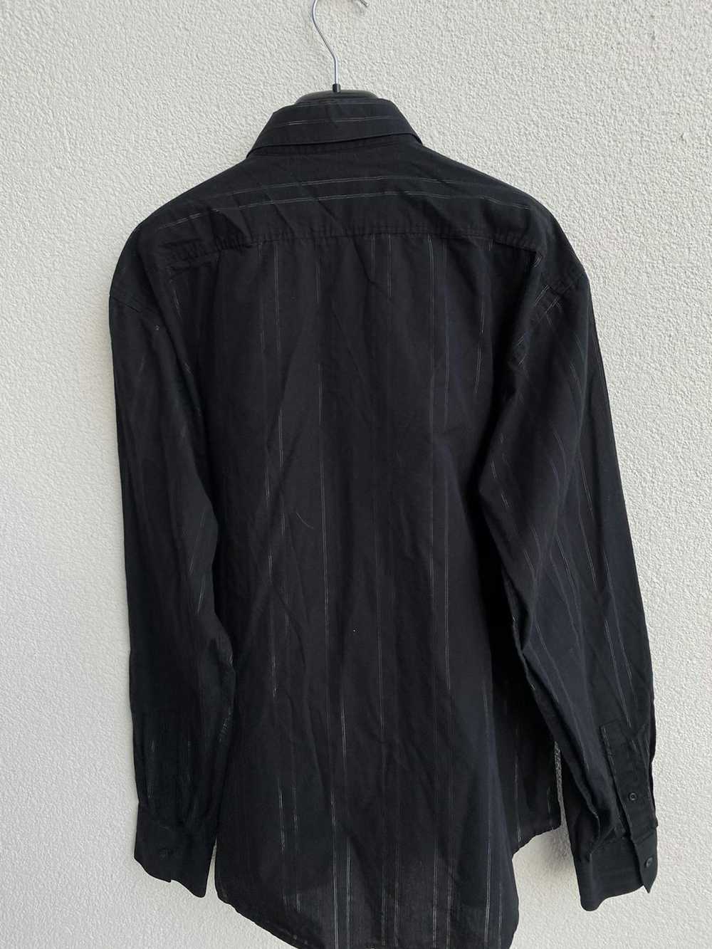 Vintage × Yves Saint Laurent Black YSL Shirt Shin… - image 10