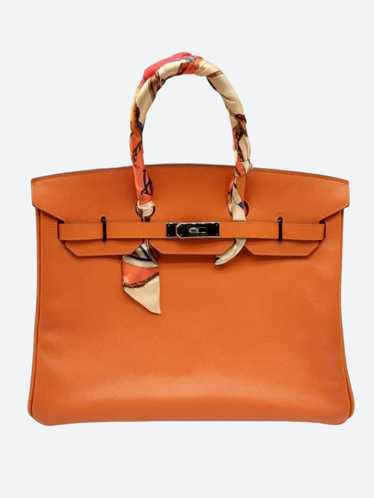 Hermes Hermes Orange Epsom Birkin 35