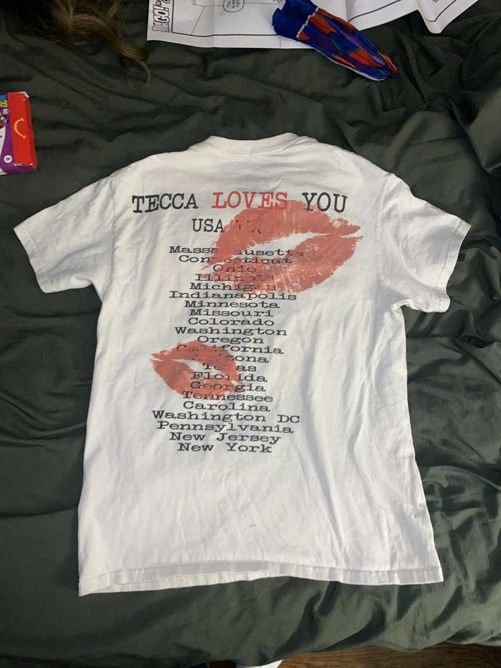 Rap Tees × Tour Tee × Very Rare Lil Tecca “T ❤️ Y… - image 2