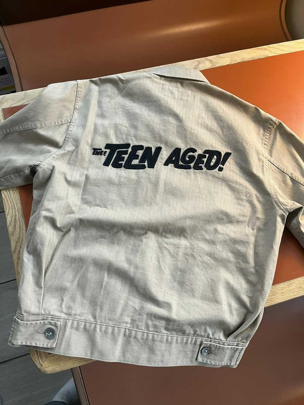 Thee Teen-Aged RARE Thee Teenaged Word Jacket - image 2