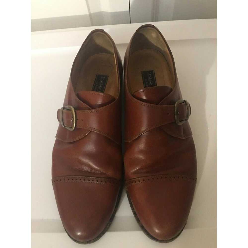 Unkwn ITALIAN PREMIER Nordstrom Brown Men’s Sz 9 … - image 3