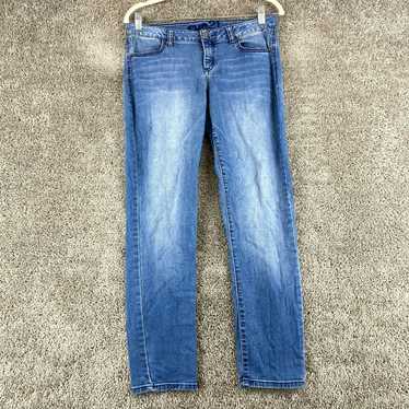 Rue 21 Freedom Flex Low Rise Jegging Light Acid Wash Skinny Jeans Size 0  Short