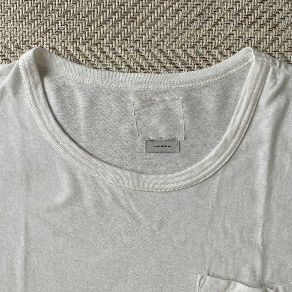 Visvim Embroidered Typography Pocket Tee - image 4