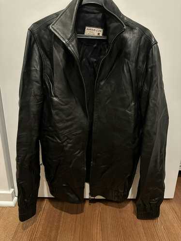 Custom Custom made black leather jacket