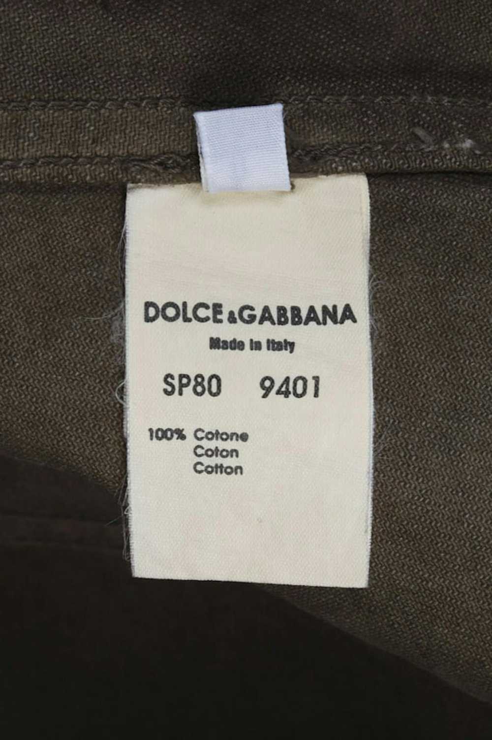 Dolce & Gabbana Vintage Denim Distressed Elements… - image 7