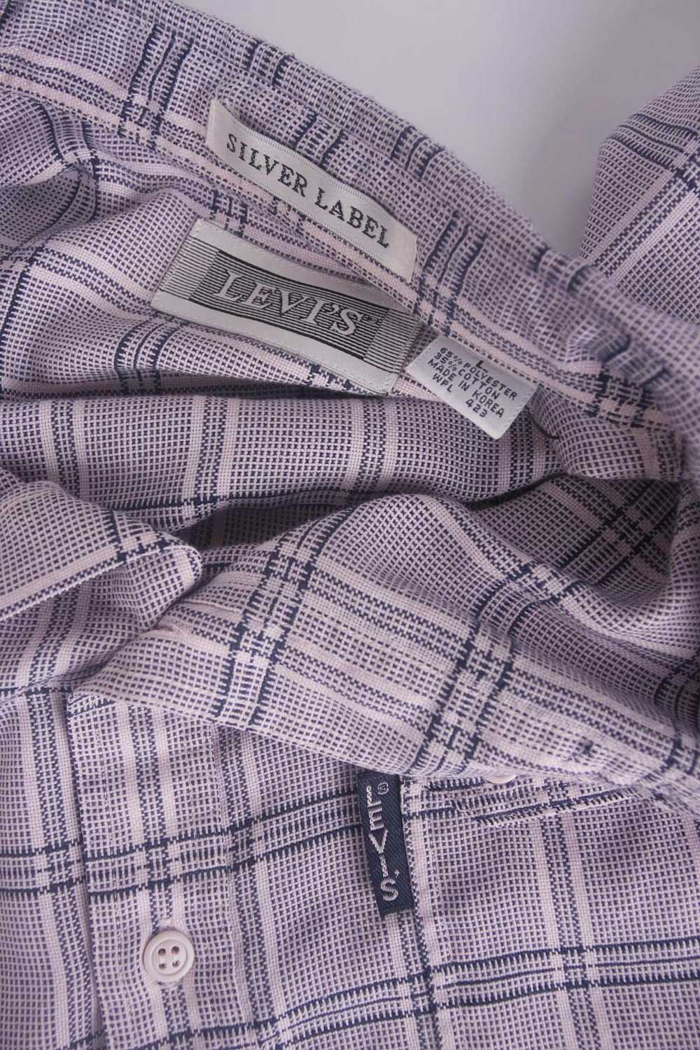 Levi's × Vintage ** Levis Shirt Big E Silver Labe… - image 2