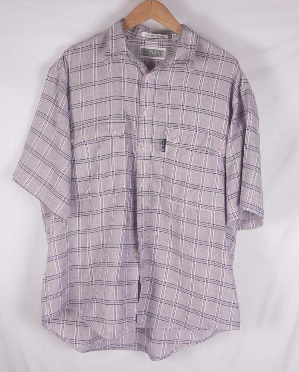 Levi's × Vintage ** Levis Shirt Big E Silver Labe… - image 4