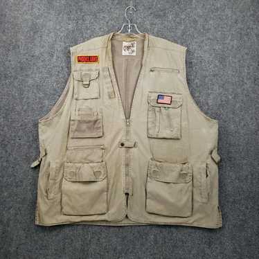 Tamrac Made USA Vintage Photography Vest Jacket Mens Medium Fishing