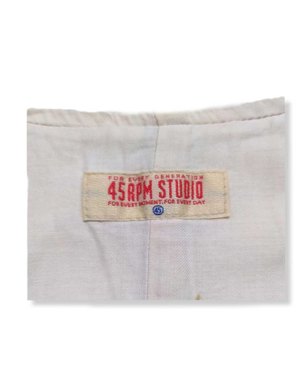 45rpm × Japanese Brand × Streetwear 45RPM Studio … - image 5