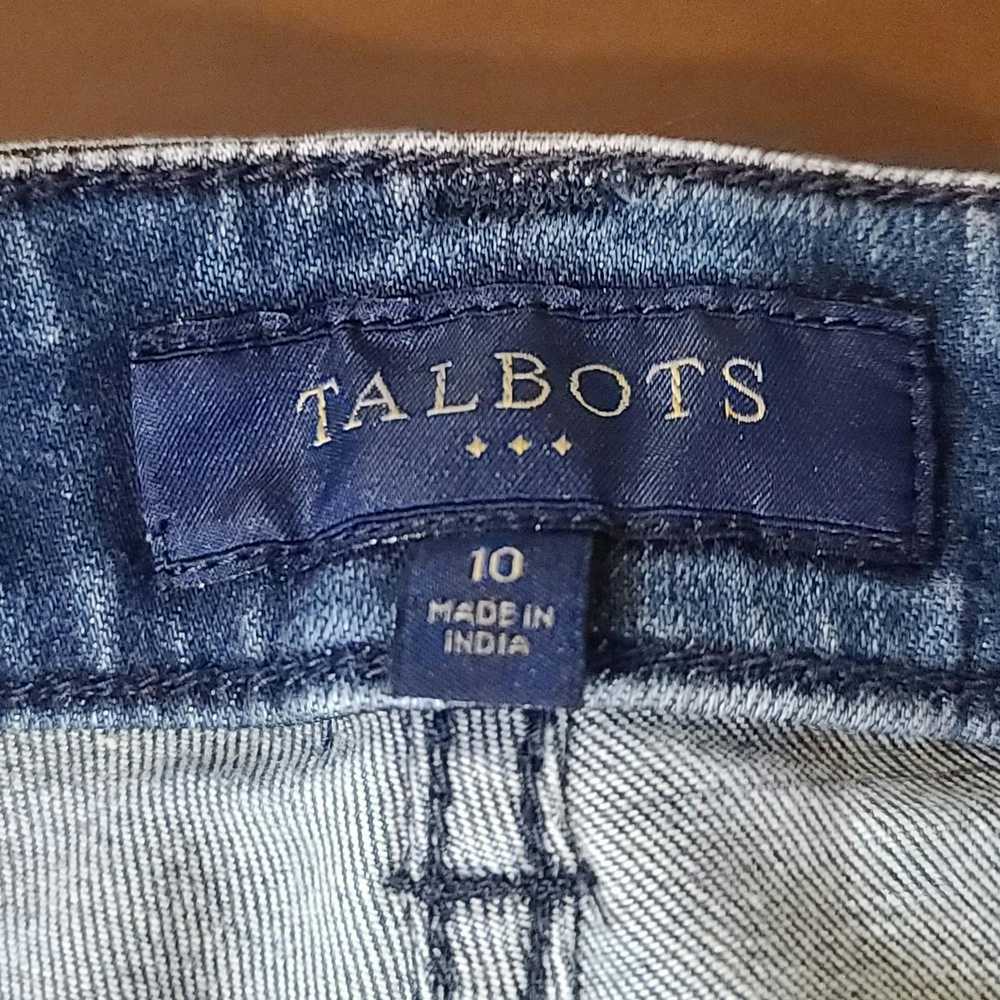 Other TALBOTS CURVY BLUE DENIM JEANS MEDIUM DISTR… - image 12