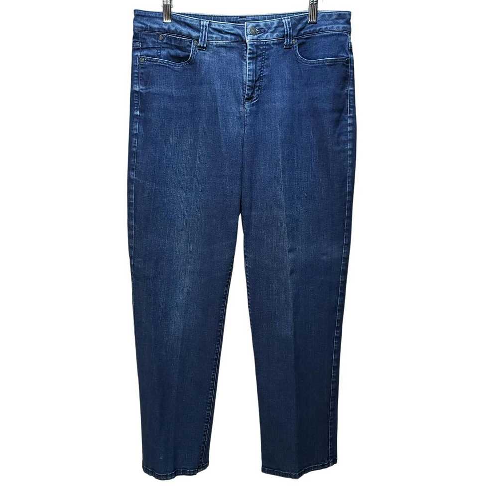 Other TALBOTS CURVY BLUE DENIM JEANS MEDIUM DISTR… - image 1