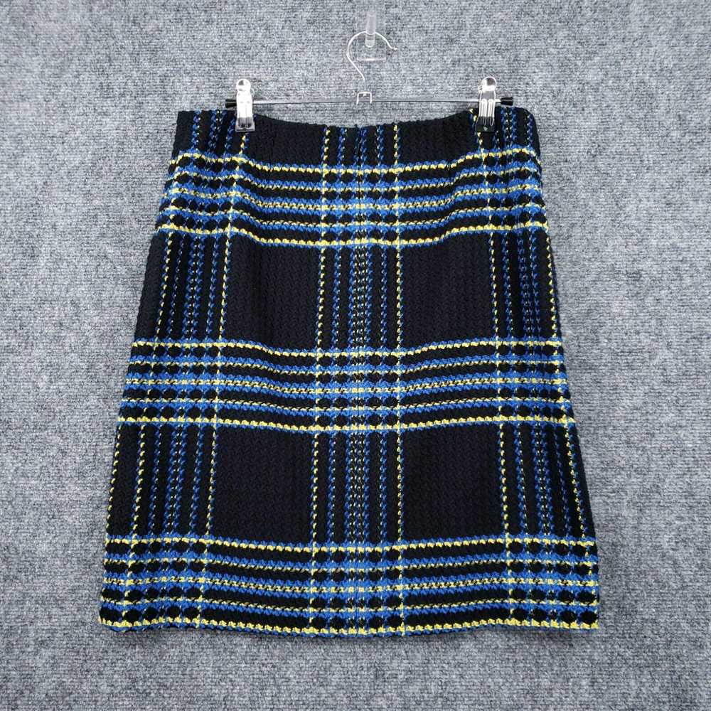 Vintage J. McLaughlin Skirt Womens 4 Black A-Line… - image 2