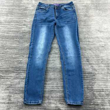 Bamboo Jeans Women's Size 18 Light Wash Distressed High Rise
