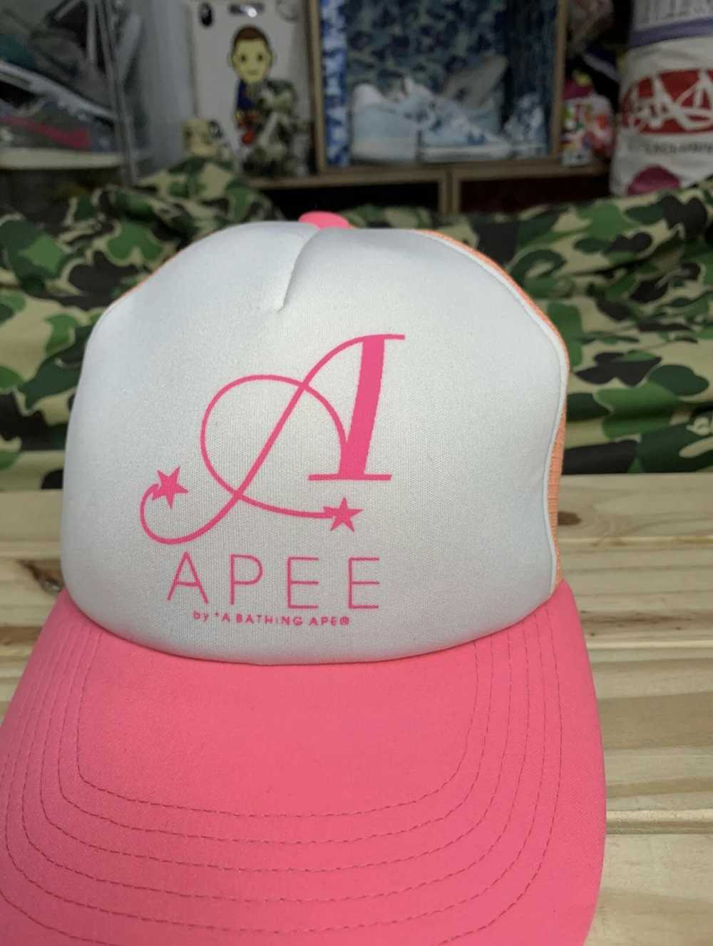 Bape × Vintage 00’s A Bathing Ape “Apee” Pink Tru… - image 3