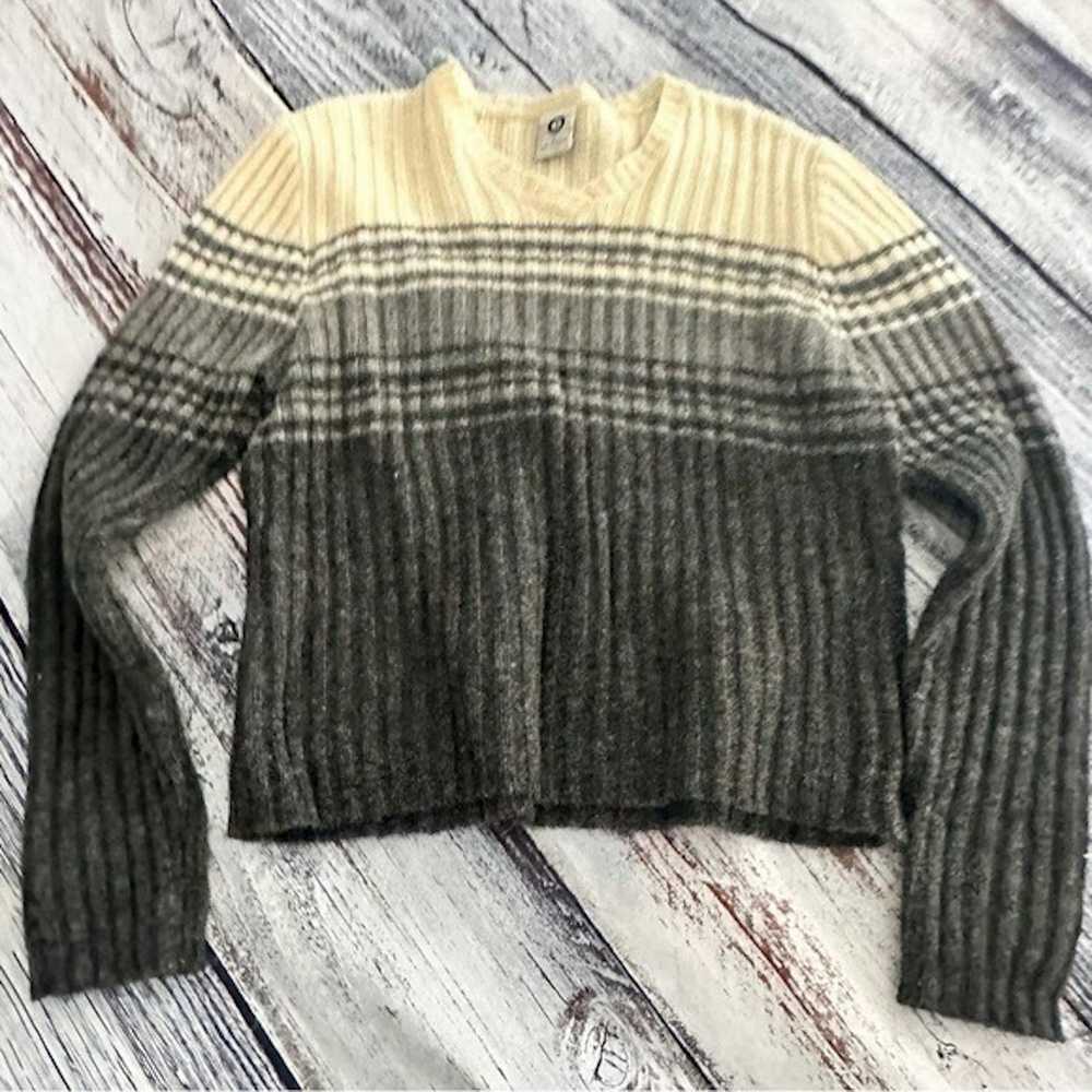 Vintage Vintage 90’s 100% Wool Ribbed Long Sleeve… - image 1