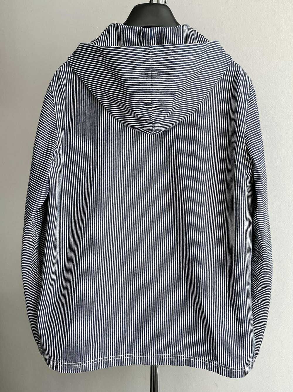 Supreme Striped Denim Hooded Pullover - image 2