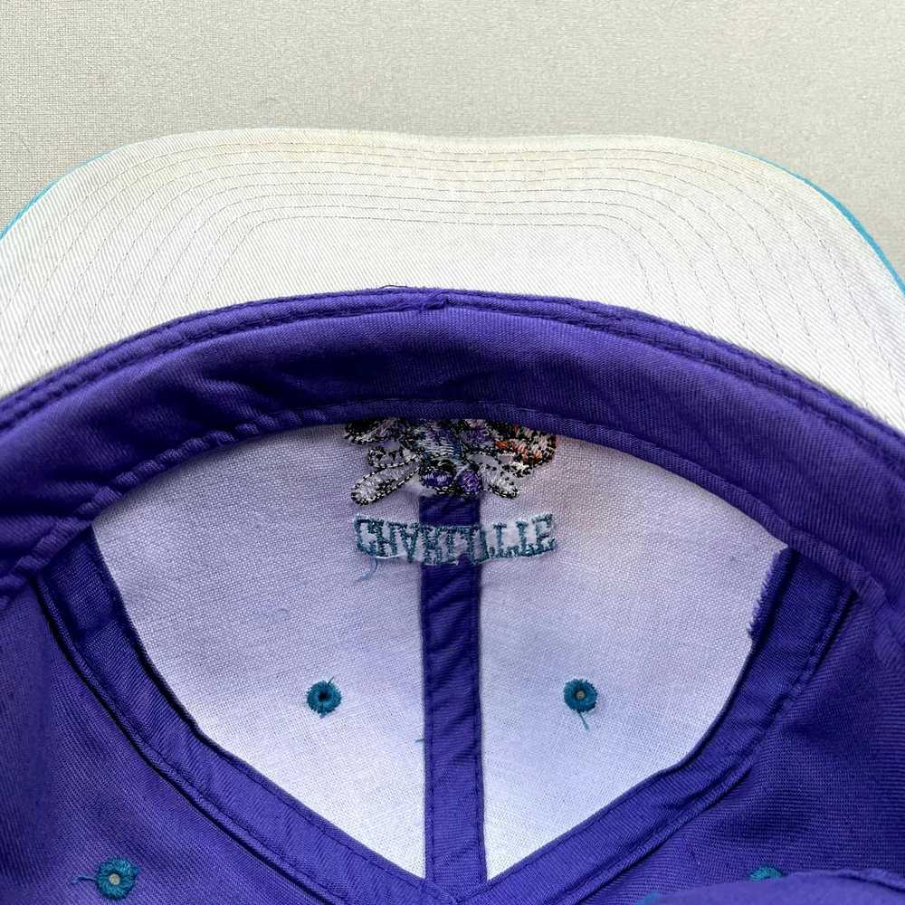 NBA × Vintage Vintage Charlotte Hornets Hat Snapb… - image 5