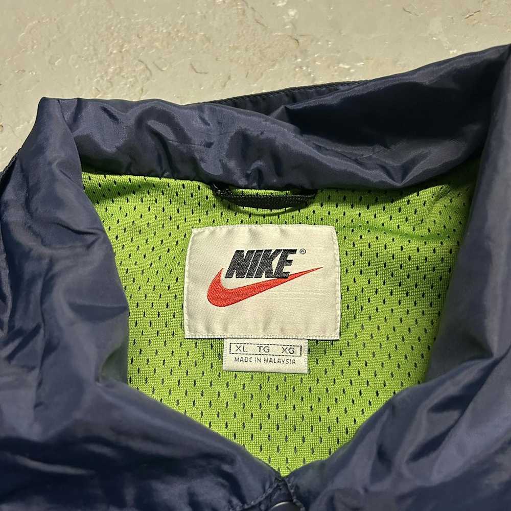 Nike Navy 90’s Vintage Nike Windbreaker Jacket Se… - image 5