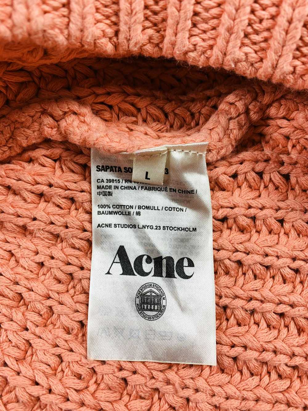 Acne Studios Acne Studios Sapata wmns Chunky Swea… - image 3