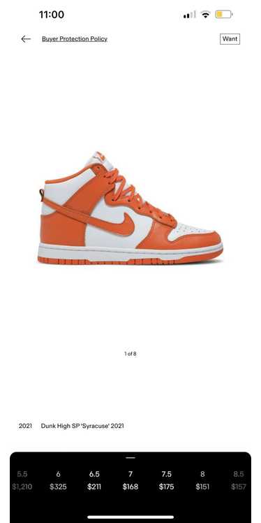 Nike DUNK HIGH SP SYRACUSE 2021