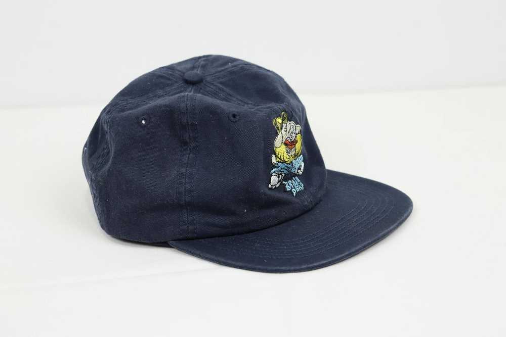 Brain Dead o1rshd Embroidered Logo Hat in Blue - image 3