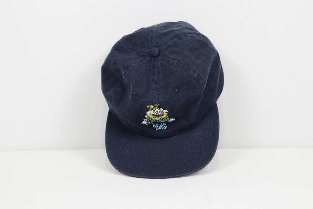 Brain Dead o1rshd Embroidered Logo Hat in Blue - image 4