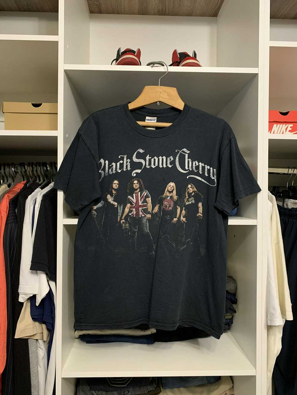 Band Tees × Rock T Shirt × Streetwear Black Stone… - image 1