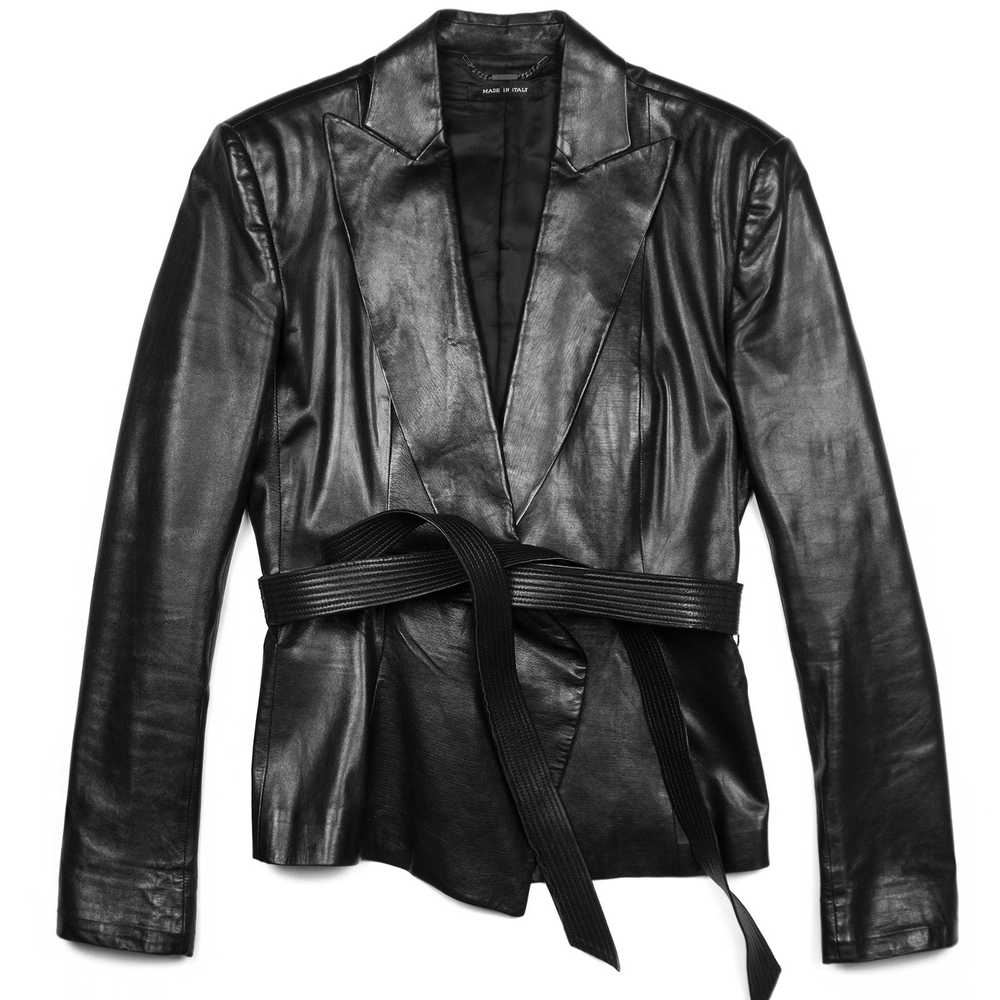 Gucci × Tom Ford Gucci by Tom Ford '90s Belted Le… - image 1