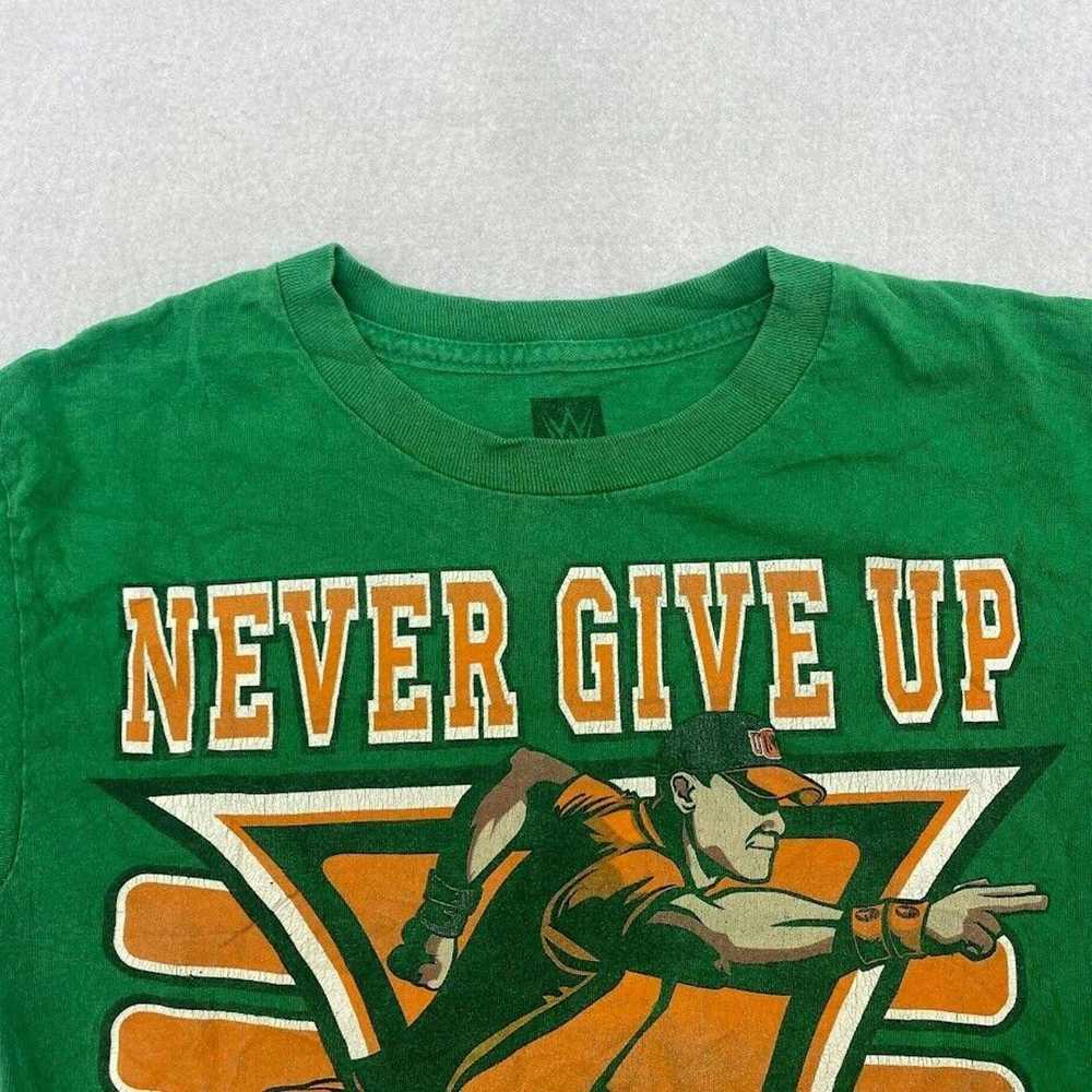 Wwe Kids WWE Never Give up John Cena Tee Vintage … - image 10