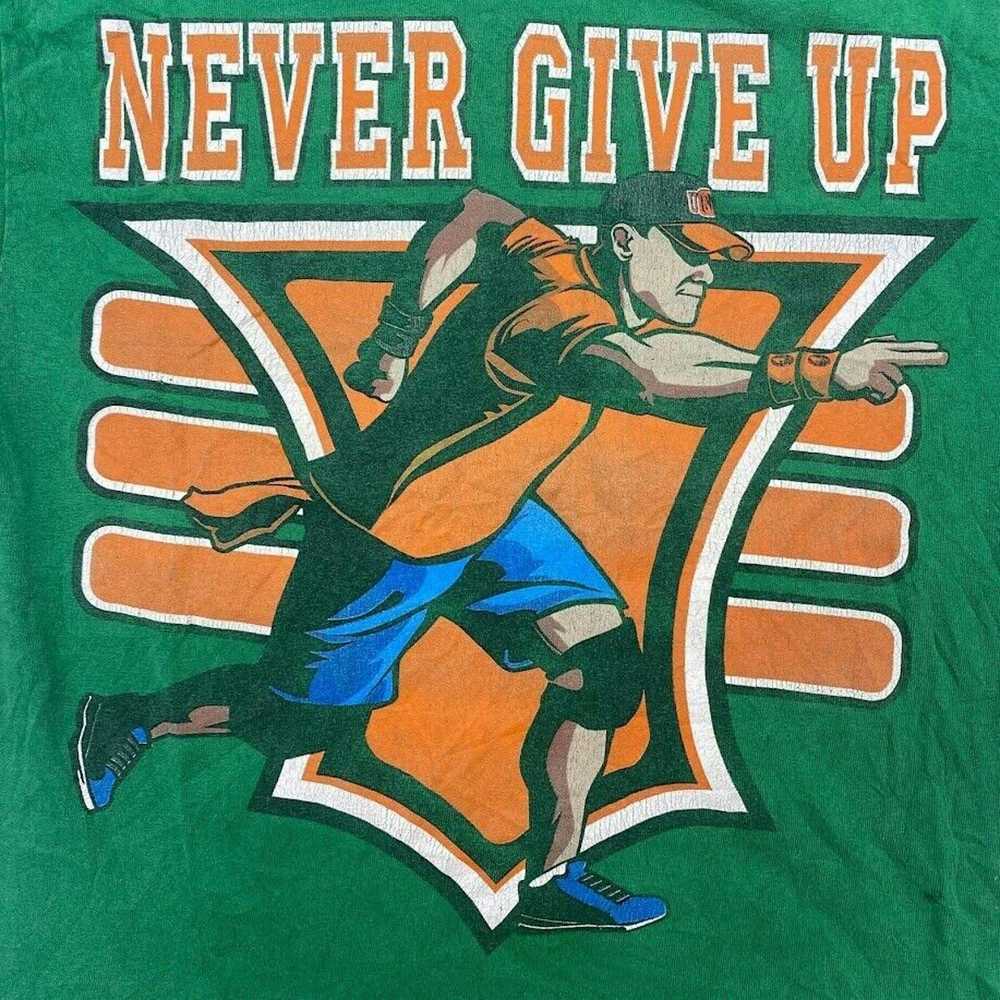 Wwe Kids WWE Never Give up John Cena Tee Vintage … - image 2