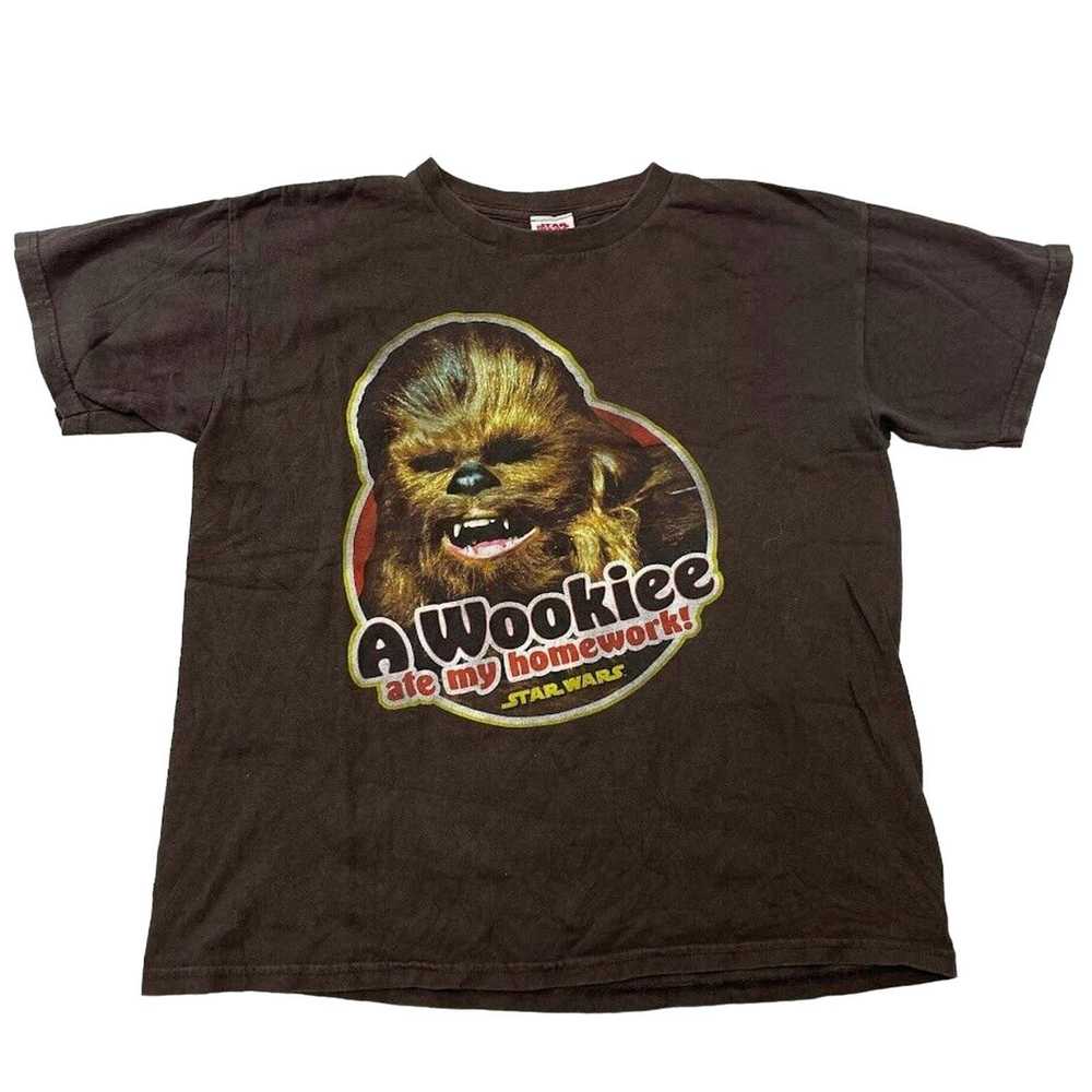 Star Wars Kids Star Wars Chewbacca A Wookie Tee V… - image 1
