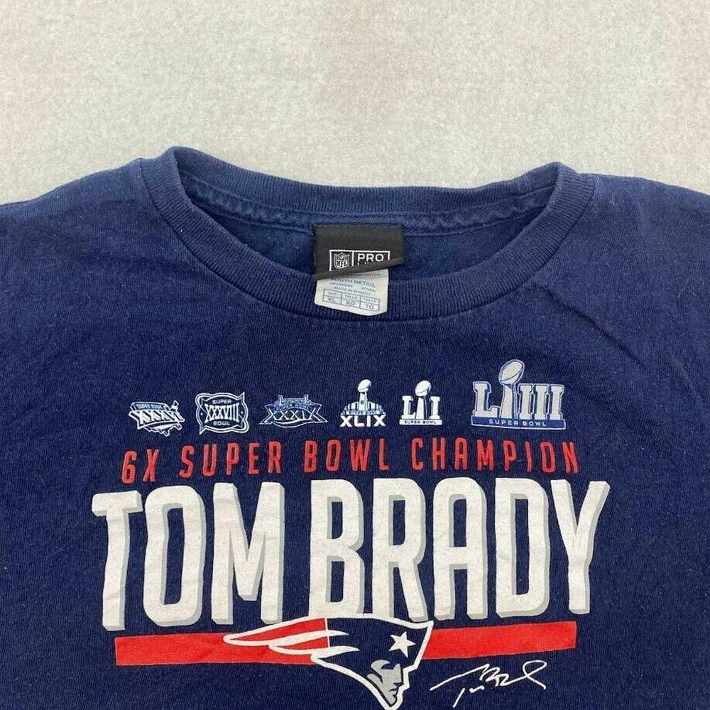 Champion kids 6x Super Bowl Champion Tom Brady T … - image 9