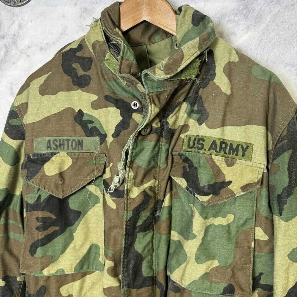 Military × Vintage Vintage Military Field Coat Ja… - image 3