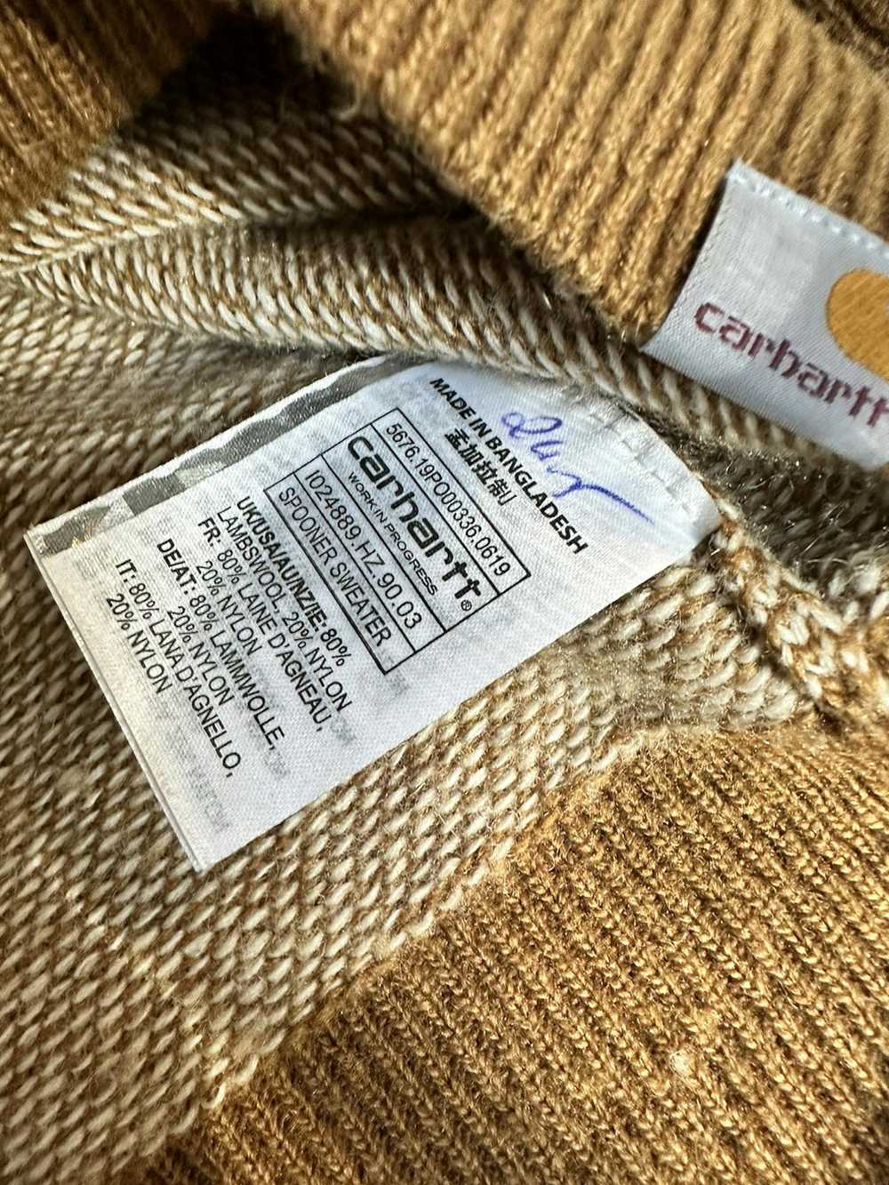 Carhartt Knit Carhartt Crewneck (Rare) - image 5