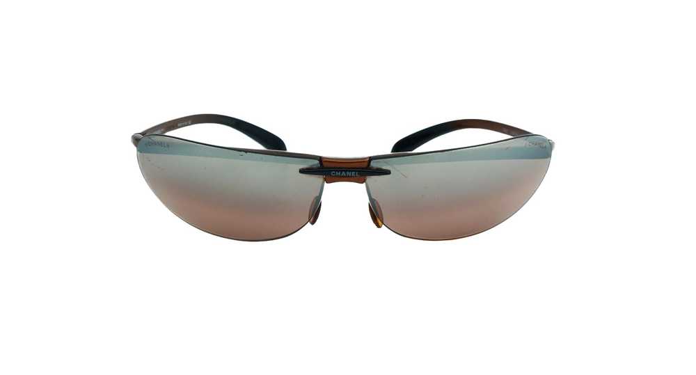 Chanel CHANEL 6002 Brown Mirror Sunglasses Vintag… - image 2