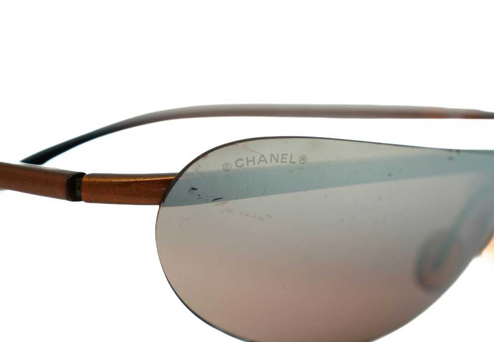 Chanel CHANEL 6002 Brown Mirror Sunglasses Vintag… - image 7