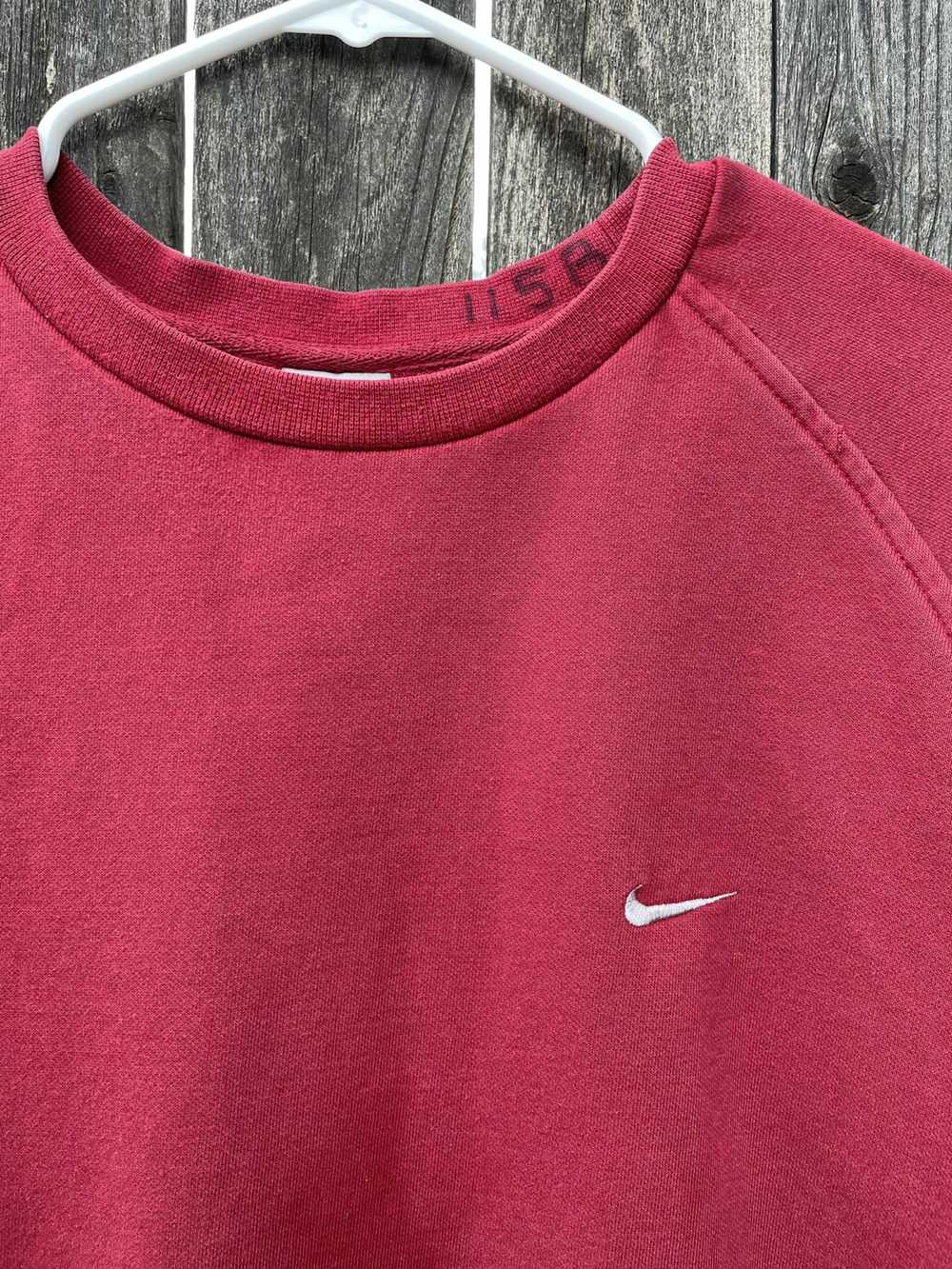Nike × Streetwear × Vintage Nike swoosh crewneck - image 2