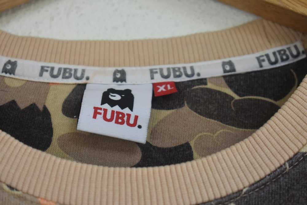 Fubu × Vintage A022 FUBU CAMO FULL PRINT SWEATSHI… - image 4