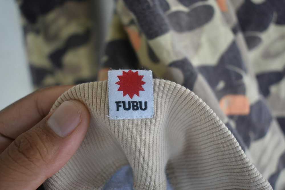 Fubu × Vintage A022 FUBU CAMO FULL PRINT SWEATSHI… - image 6