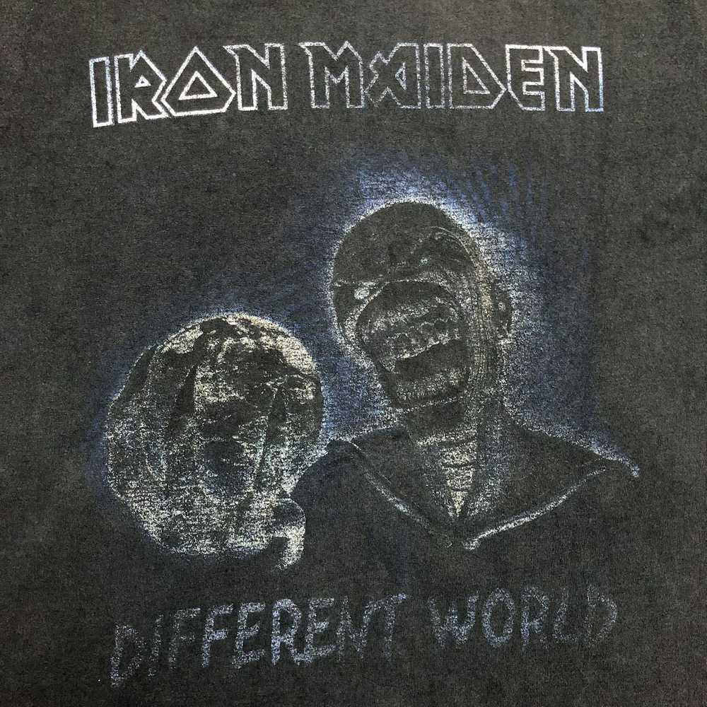 Band Tees × Iron Maiden × Vintage 00s Iron Maiden… - image 3