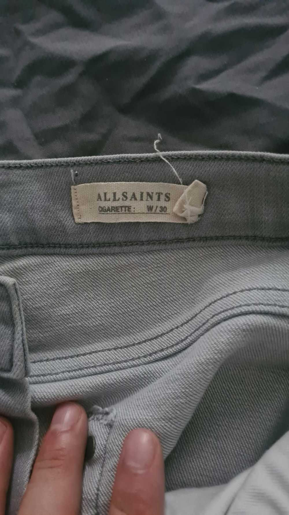 Allsaints Allsaints Cigarette skinny jeans in lig… - image 1
