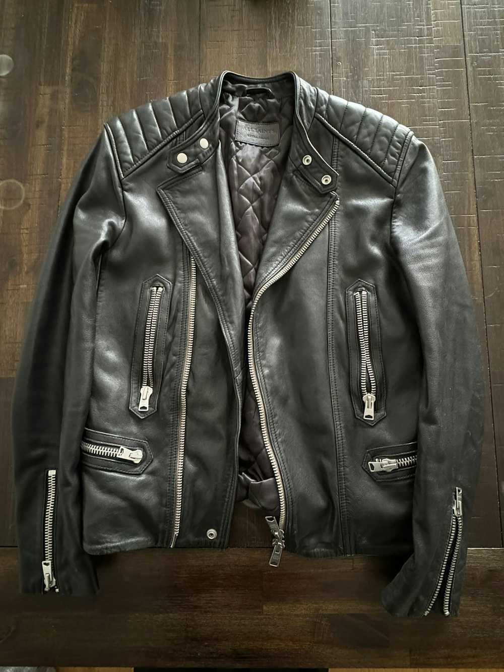 Allsaints Allsaints Leather Biker Jacket - image 1