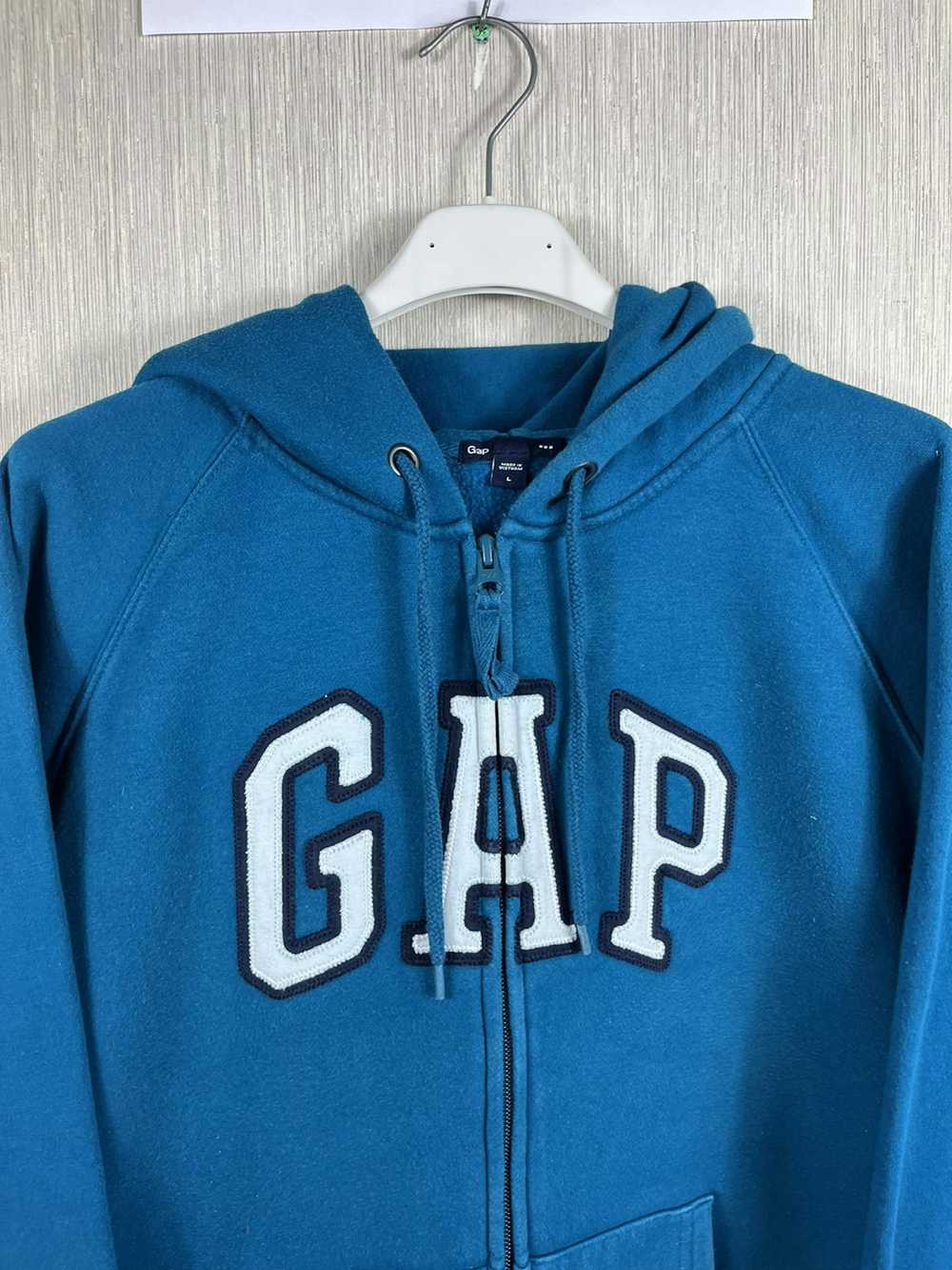 Gap × Streetwear × Vintage Vintage y2k Gap zip ho… - image 6