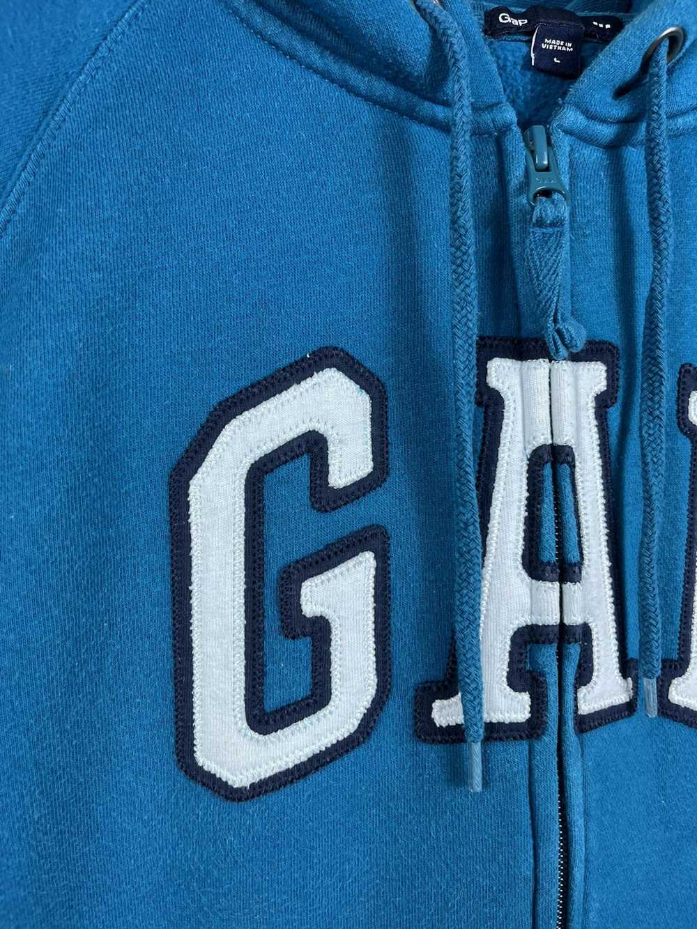 Gap × Streetwear × Vintage Vintage y2k Gap zip ho… - image 9