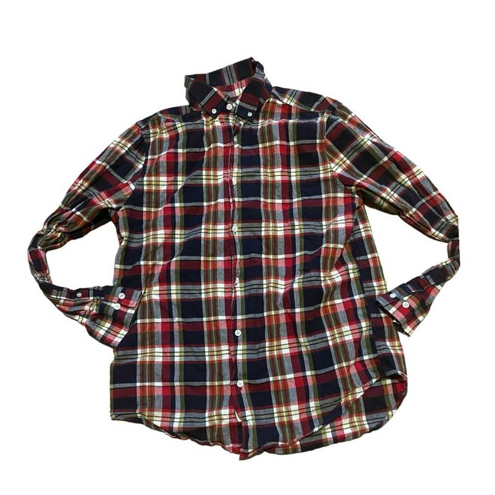 Five Four Five Four Plaid Button Down Large - image 1