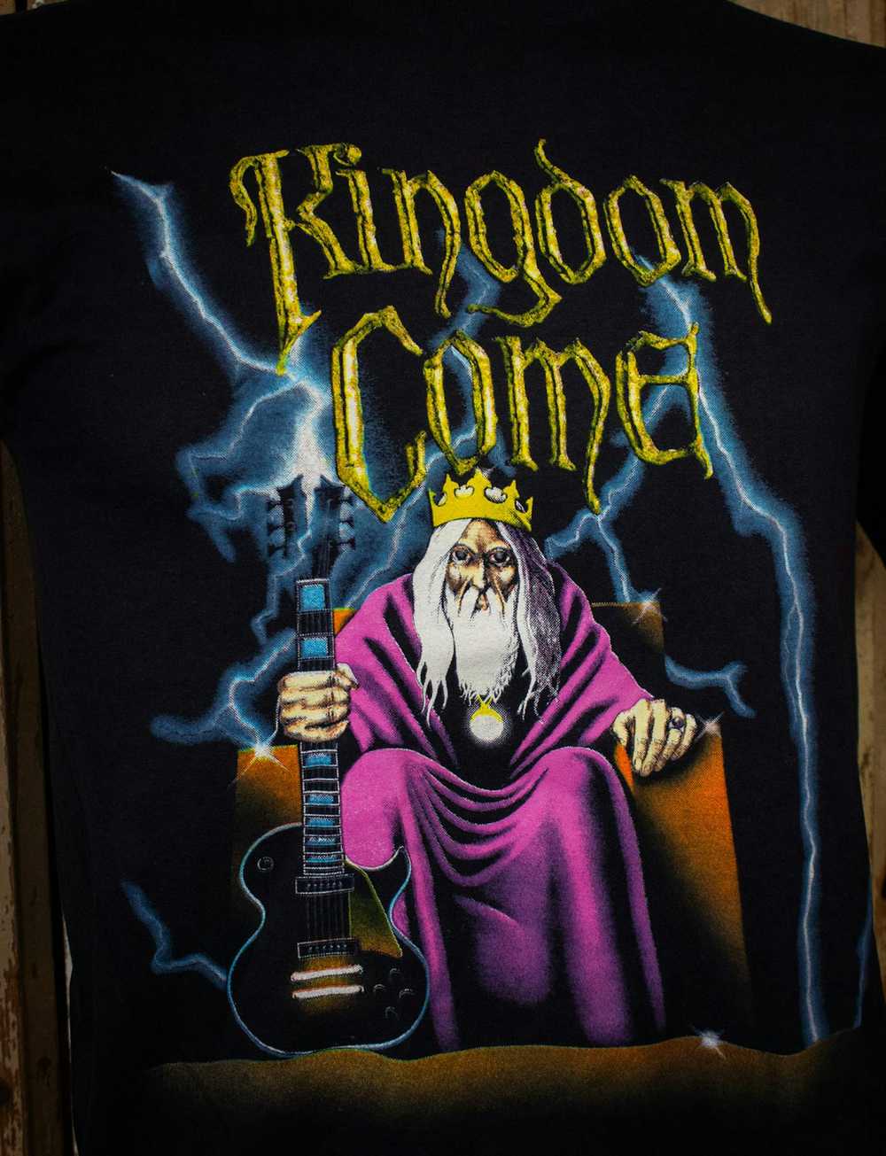 Band Tees × Vintage Vintage Kingdom Come Concert … - image 4